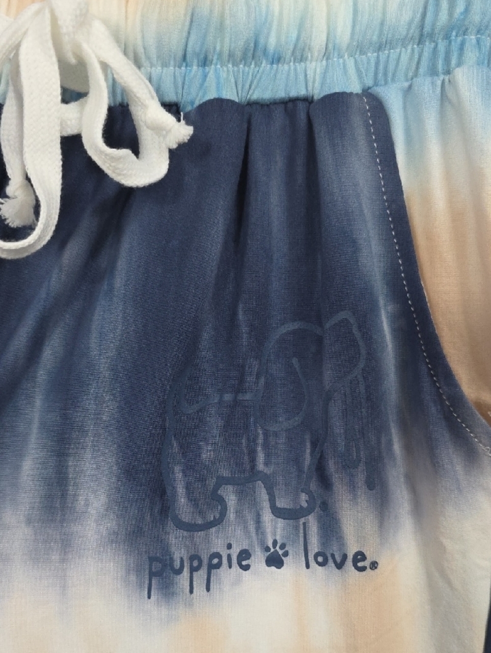 Puppy Love Tie-Dye Jogger Lounge Pants - Picture 5 of 9